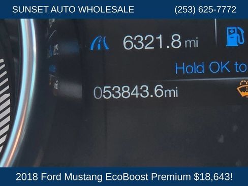 Used 2018 Ford Mustang Premium RWD image 33
