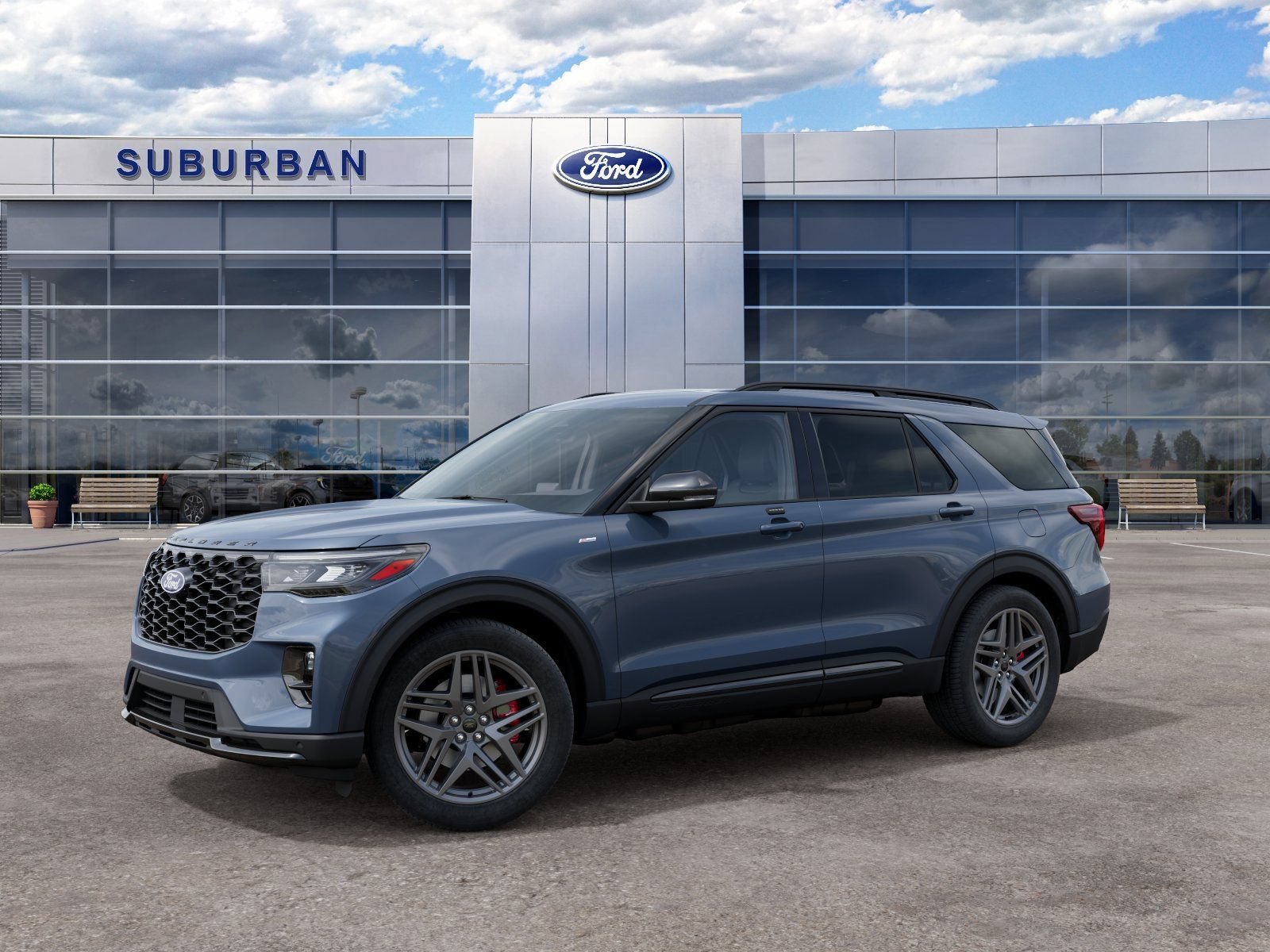 New 2027 Ford Explorer ST-Line w/ Premium Package AWD/4WD 360° Tour
