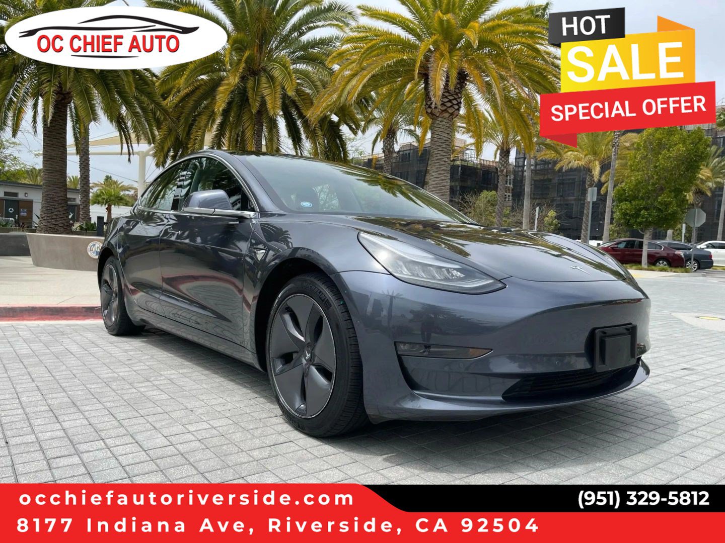Used 2019 Tesla Model 3 Standard Range Plus RWD image 1