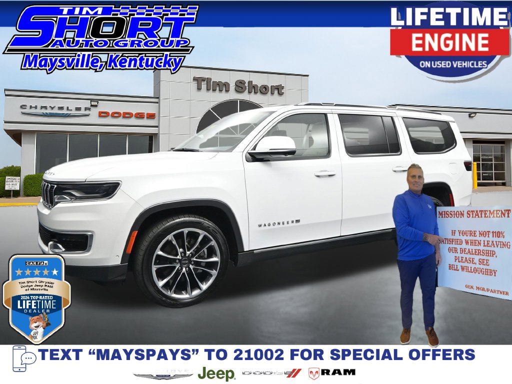 Used 2022 Jeep Wagoneer Series III w/ Premium Group I AWD/4WD 360° Tour