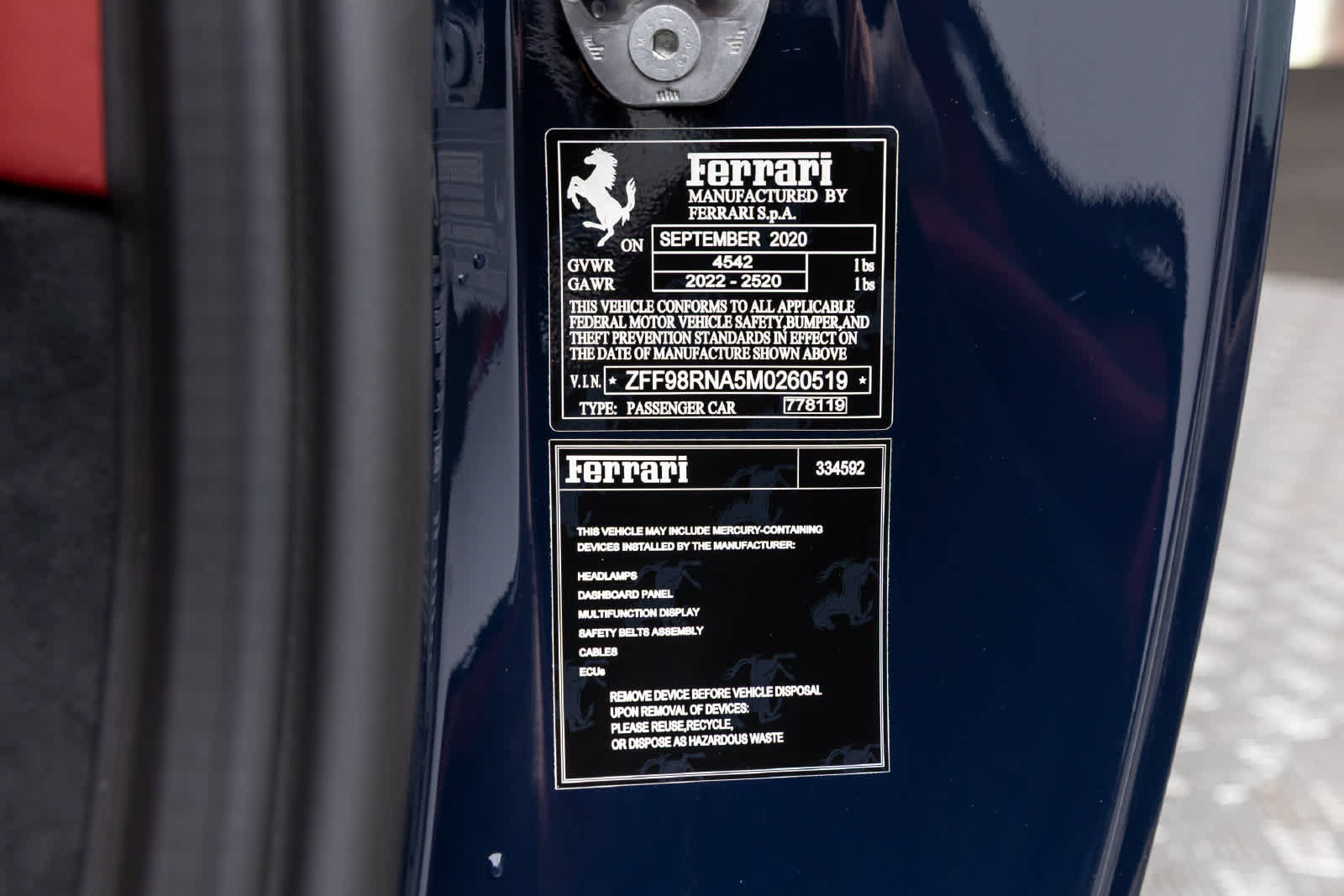 Used 2021 Ferrari Roma RWD image 23
