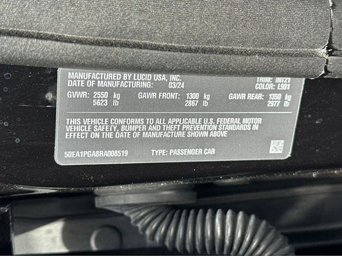 Used 2024 Lucid Air Pure RWD image 43