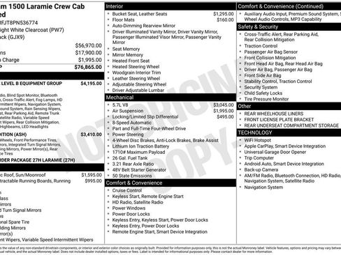 Used 2023 RAM 1500 Laramie AWD/4WD image 3