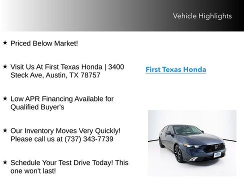 Used 2025 Honda Accord Touring image 10