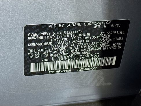 New 2026 Subaru Outback Limited XT AWD/4WD image 33