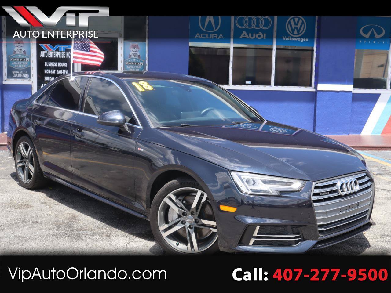 Used 2018 Audi A4 2.0T Premium Plus w/ Premium Plus Package AWD/4WD image 1