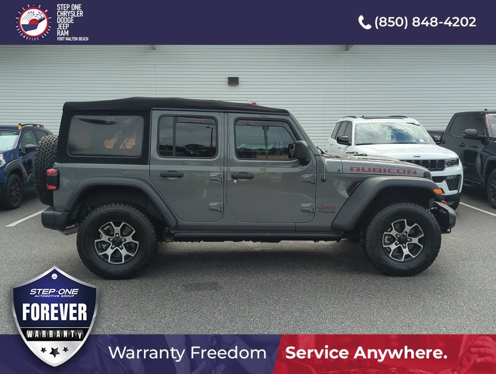 Used 2021 Jeep Wrangler Unlimited Rubicon w/ LED Lighting Group AWD/4WD image 7