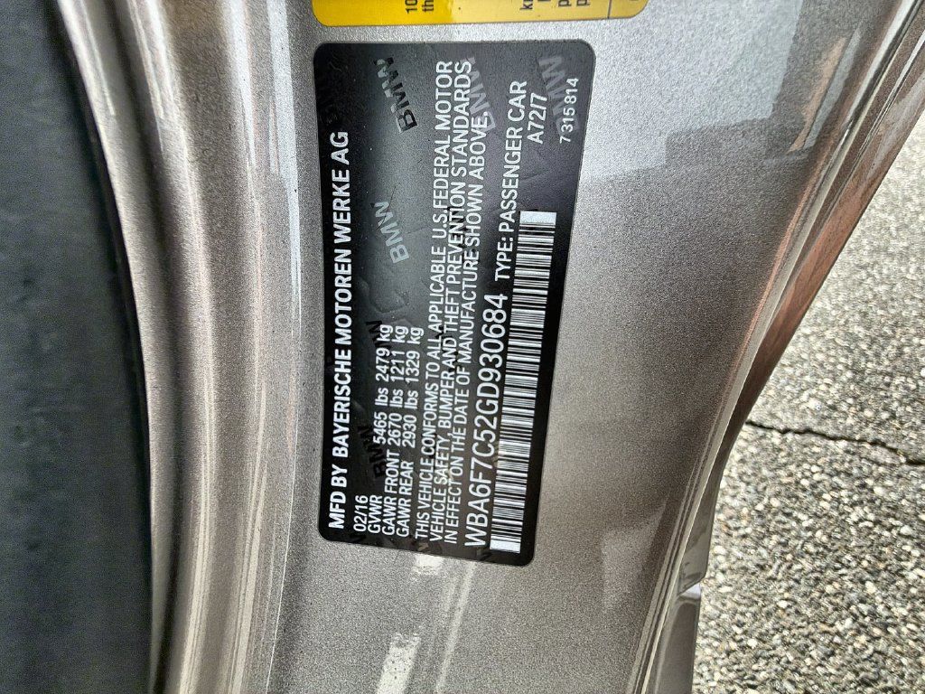Used 2016 BMW 650i xDrive Convertible AWD/4WD image 29