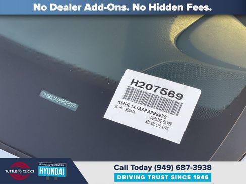 Used 2023 Hyundai Sonata SEL w/ Convenience Package FWD image 36