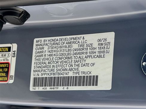 New 2026 Honda Ridgeline Black Edition image 31