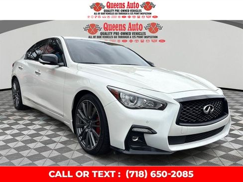 Used 2021 INFINITI Q50 Red Sport 400 w/ Cargo Package RWD image 9