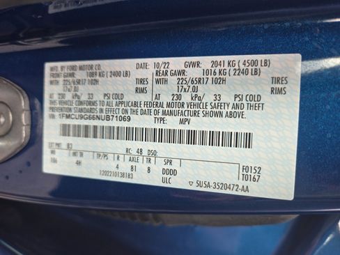 Certified 2022 Ford Escape SE w/ Cold Weather Package image 28