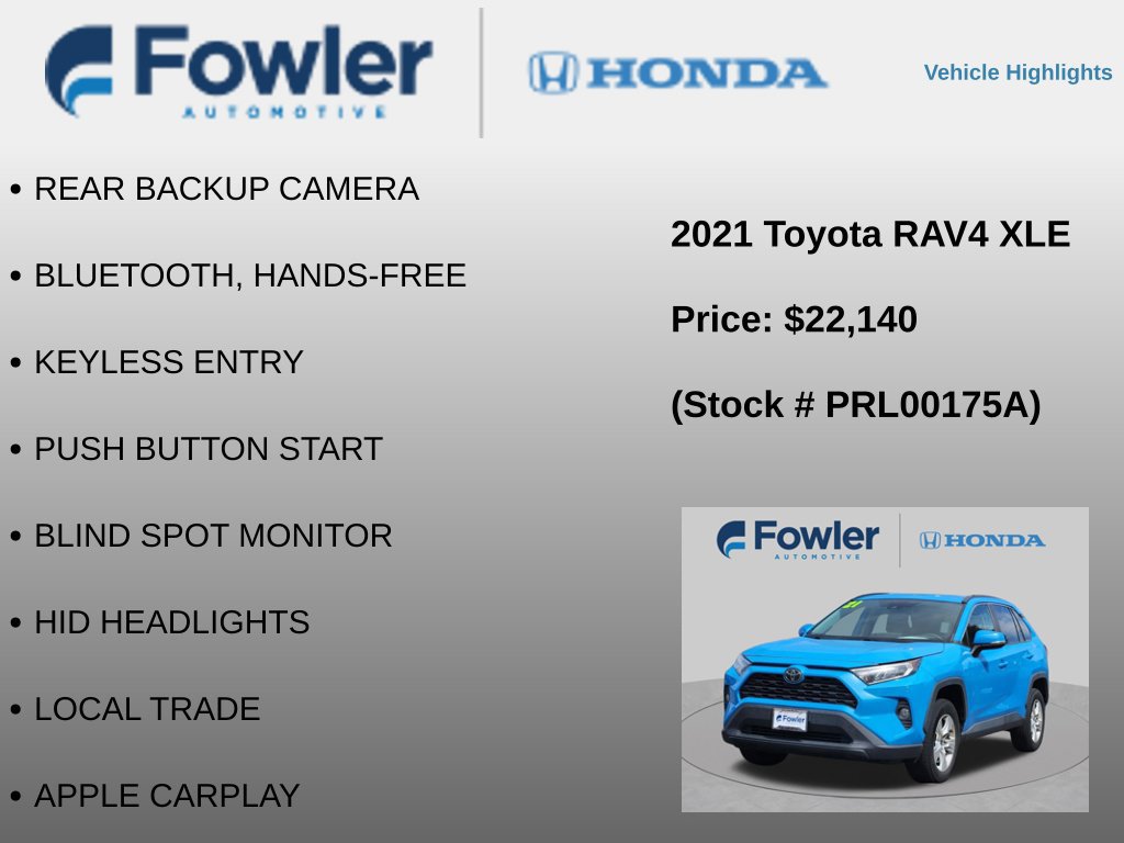 Used 2021 Toyota RAV4 XLE AWD/4WD image 4