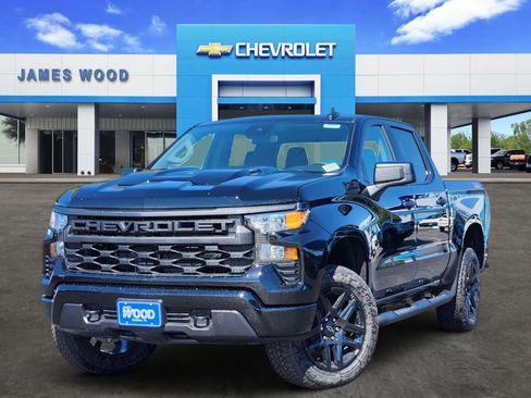 New 2026 Chevrolet Silverado 1500 Custom Trail Boss w/ Turbomax Blackout Package image 1