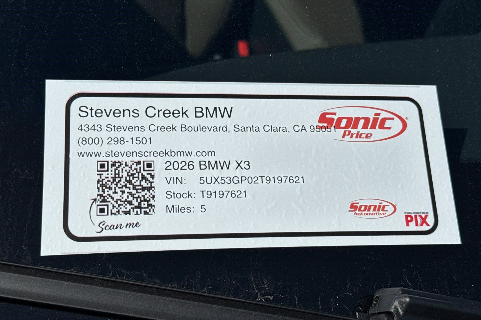 Used 2026 BMW X3 xDrive30i w/ Convenience Package AWD/4WD image 27