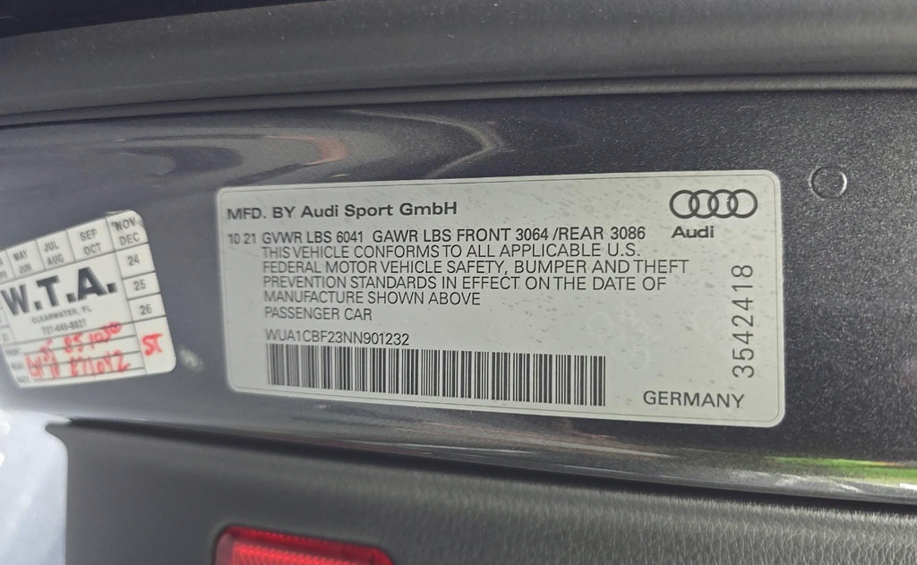 Used 2022 Audi RS 6 w/ Executive Package AWD/4WD image 13