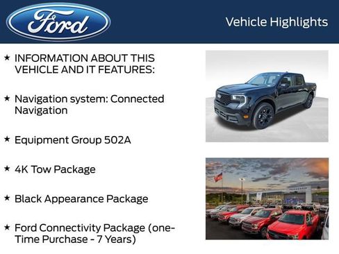 New 2026 Ford Maverick Lariat w/ Black Appearance Package AWD/4WD image 4