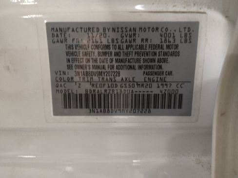 Used 2021 Nissan Sentra SR FWD image 33