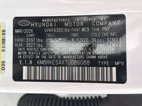 New 2026 Hyundai Palisade Limited AWD/4WD image 34