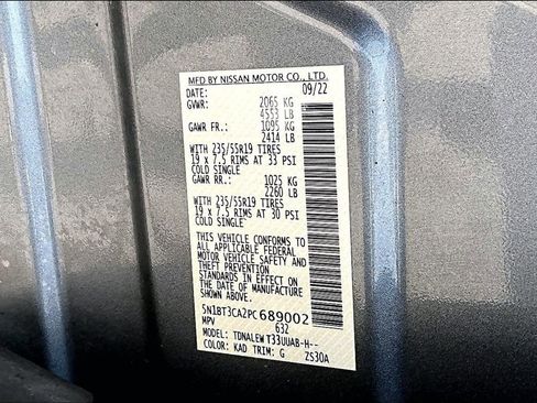 Used 2023 Nissan Rogue SL w/ SL Premium Package FWD image 31
