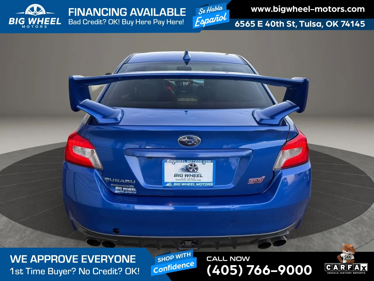 Used 2015 Subaru WRX STI AWD/4WD image 4