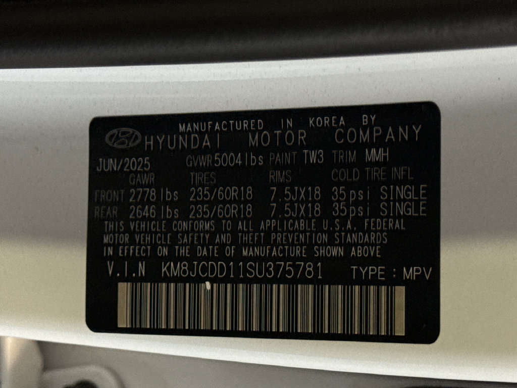 Used 2025 Hyundai Tucson SEL AWD/4WD image 28