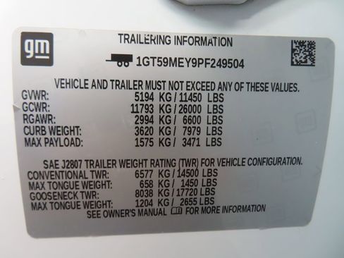 Used 2023 GMC Sierra 2500 SLE w/ SLE Value Package; image 71