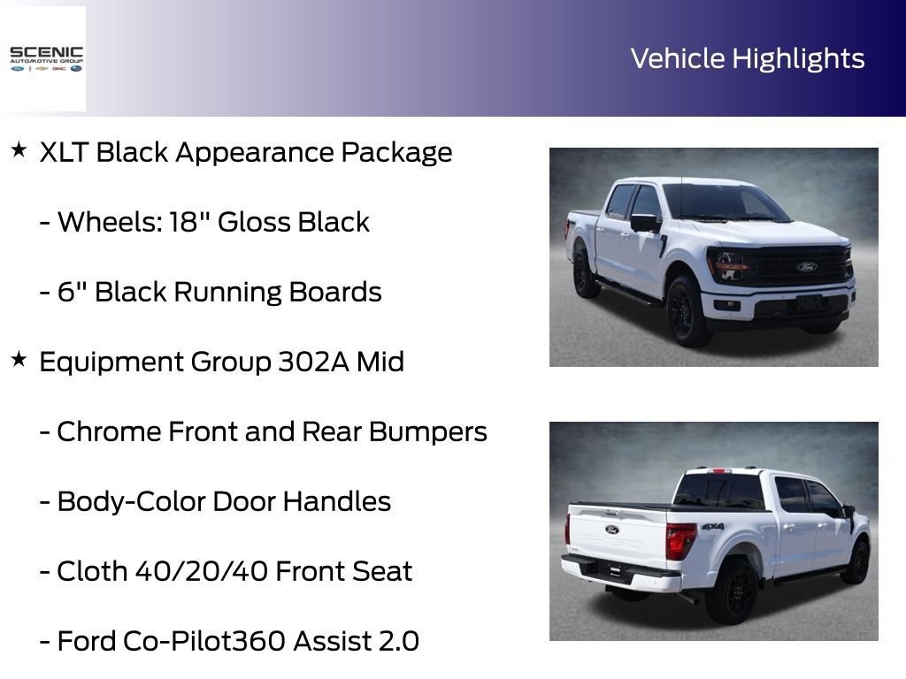 Used 2026 Ford F150 XLT w/ Equipment Group 302A MID AWD/4WD image 10