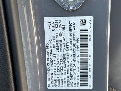 Used 2026 Honda CR-V EX image 28