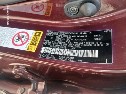 Used 2018 Toyota Highlander XLE FWD image 10