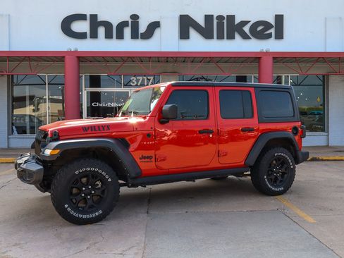 Used 2021 Jeep Wrangler Unlimited Sport AWD/4WD image 1