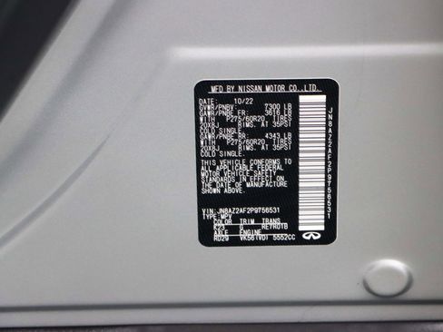 Used 2023 INFINITI QX80 Luxe w/ Cargo Package RWD image 37