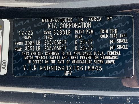 New 2026 Kia Carnival LX image 26