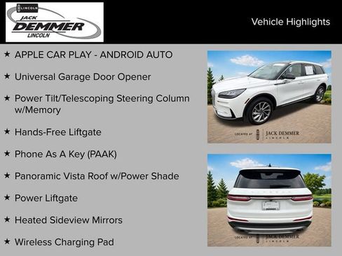 Used 2024 Lincoln Corsair AWD w/ Equipment Group 101A image 26