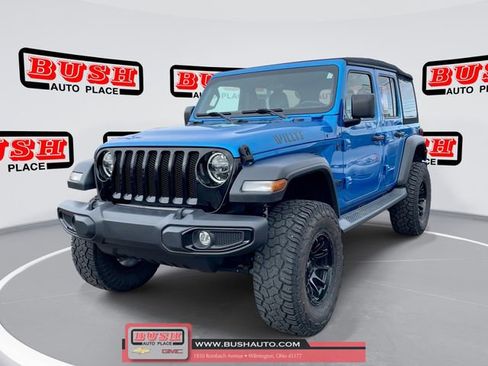 Used 2022 Jeep Wrangler Unlimited Sport image 1