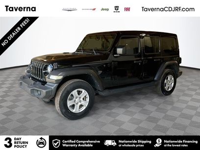 Certified 2022 Jeep Wrangler Unlimited Sport w/ Sun And Sound Package