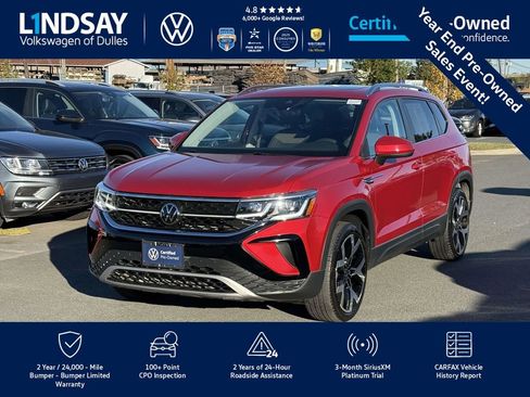 Certified 2022 Volkswagen Taos SEL image 4
