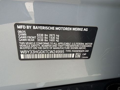Used 2026 BMW i5 eDrive40 w/ Executive Package AWD/4WD image 17