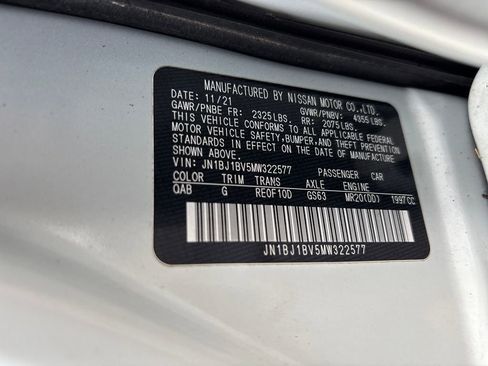 Used 2021 Nissan Rogue Sport SV image 35