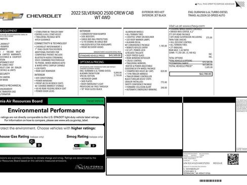 Used 2022 Chevrolet Silverado 2500 W/T AWD/4WD image 12