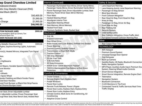 Used 2025 Jeep Grand Cherokee Limited w/ Trailer Tow Package RWD image 6