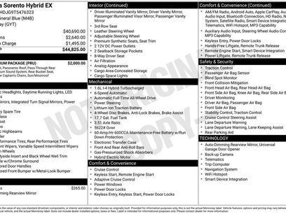 New 2026 Kia Sorento EX w/ EX Premium Package