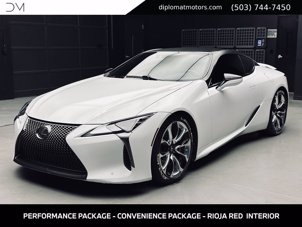 Used 2018 Lexus LC 500 Coupe w/ Performance Package RWD image 1