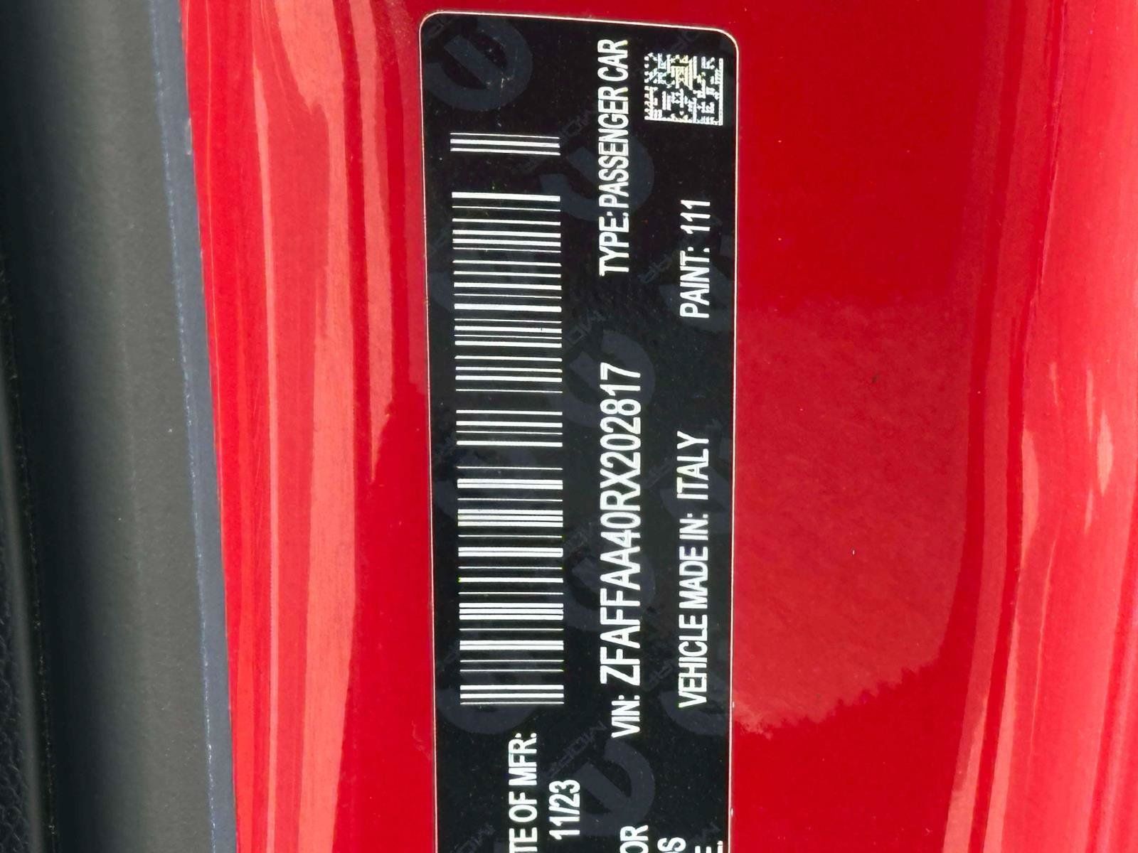Used 2024 FIAT 500 e (RED) FWD image 34
