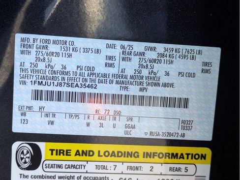 Used 2025 Ford Expedition Active AWD/4WD image 30