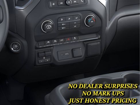 New 2026 Chevrolet Silverado 1500 Custom w/ Turbomax Blackout Package AWD/4WD image 23