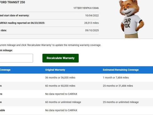 Used 2023 Ford Transit 250 Low Roof w/ Exterior Upgrade Package image 53