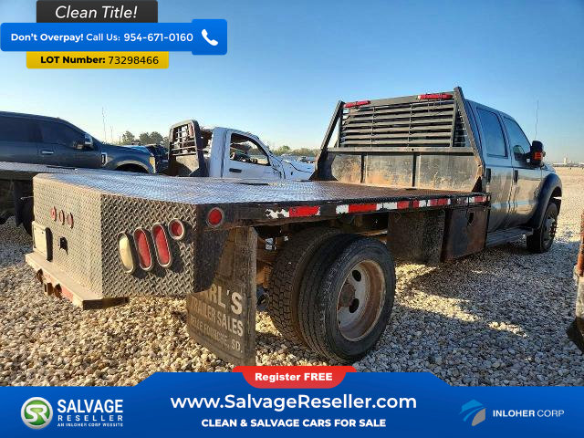 Used 2014 Ford F550 4x4 Crew Cab Super Duty w/ Power Equipment Group image 4