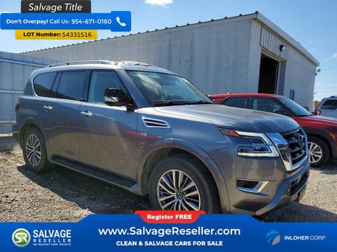 Used 2022 Nissan Armada SL w/ Captain's Chairs Package AWD/4WD image 5