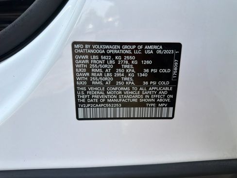 Used 2023 Volkswagen Atlas SE w/ Panoramic Sunroof Package FWD image 31